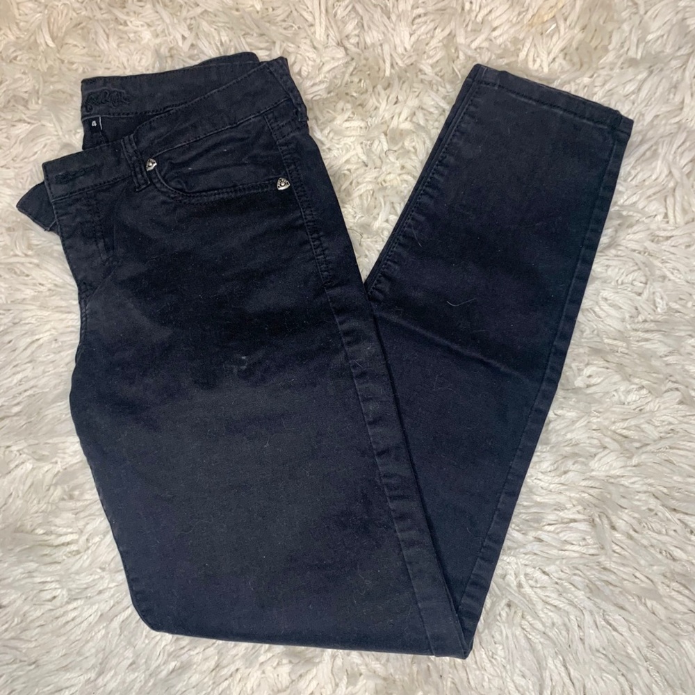 KUT from the Kloth Black Jean Cut Black Pants.